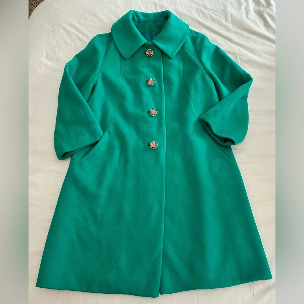 Vintage Lorendale Elegant Cashmere Women's Coat - Picture 5 of 13